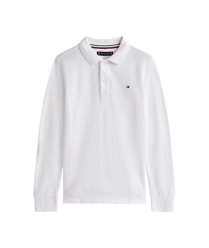 Tommy Hilfiger Polo Maniche Lunghe KB0KB09664 Bianco