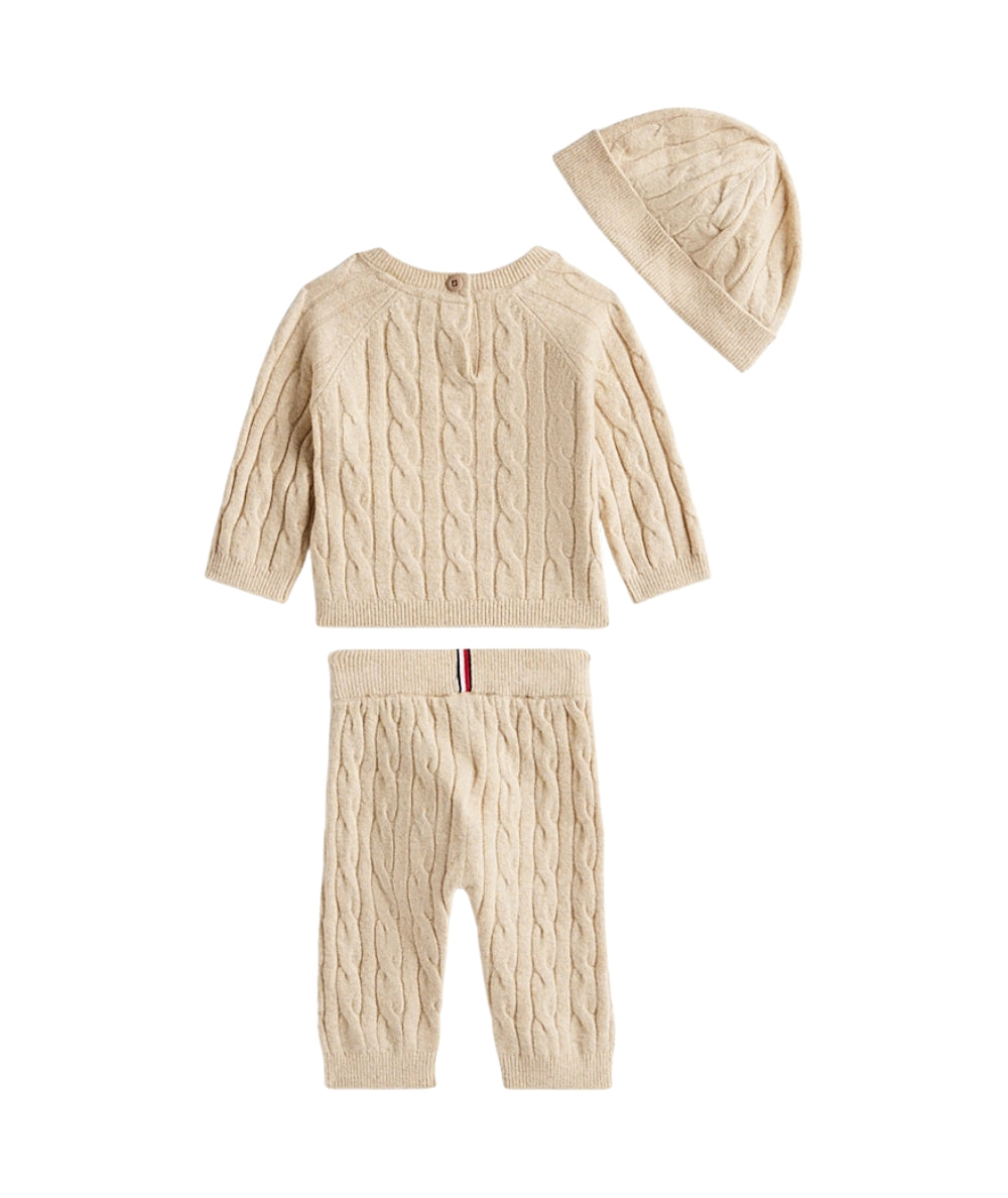 Tommy Hilfiger Set Regalo Tre Pezzi KN0KN02080 Beige