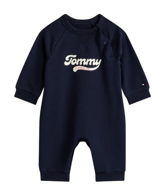 Tommy Hilfiger Tutina Neonato KN0KN02095 Blu Navy