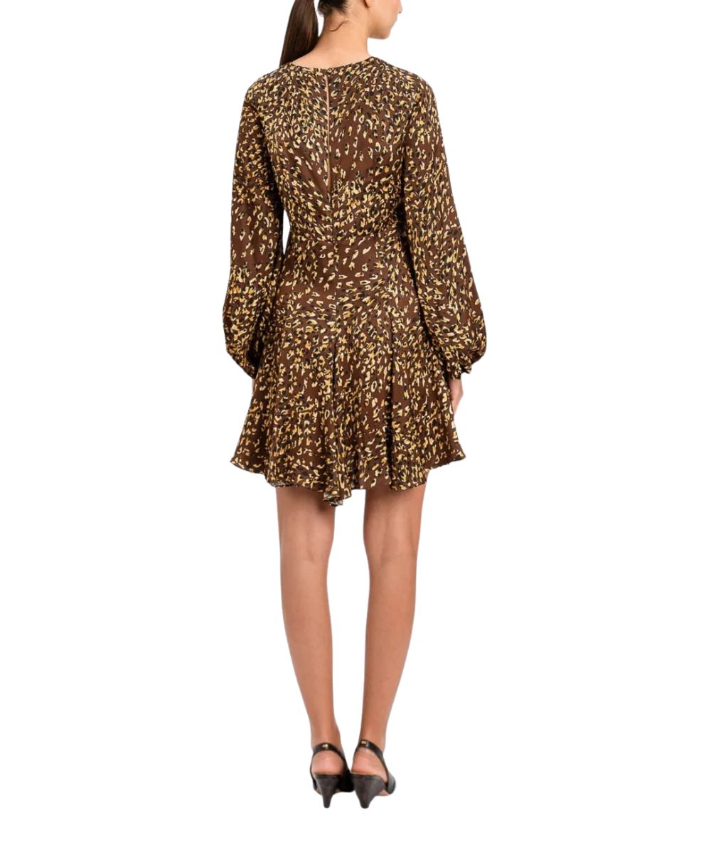 Twinset Abito in Fantasia Animalier 262TP275K Leopardato