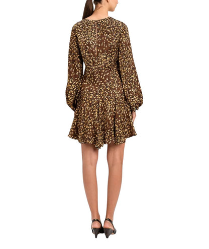 Twinset Abito in Fantasia Animalier 262TP275K Leopardato