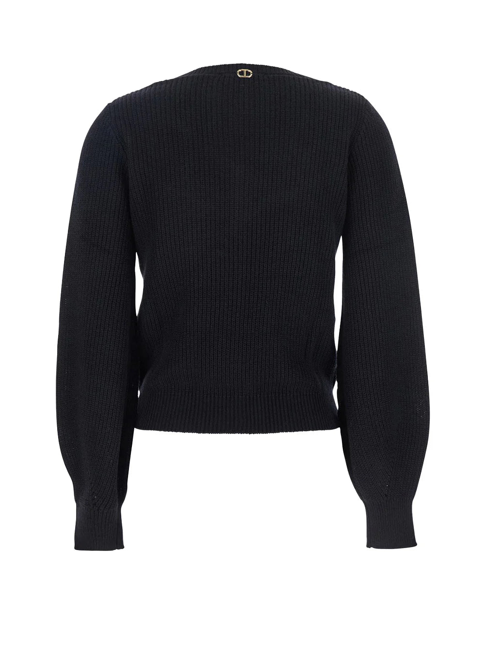 Twinset Maglia con Dettagli Crochet 252TP3102 Nero