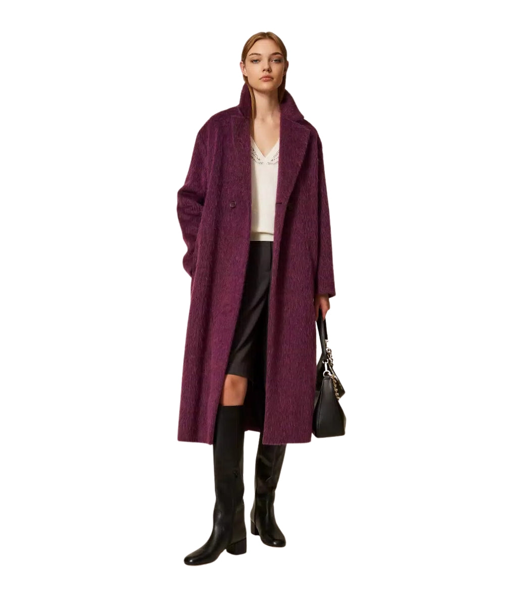 Twinset Maglia con Ricami 252TT3440 Bianco