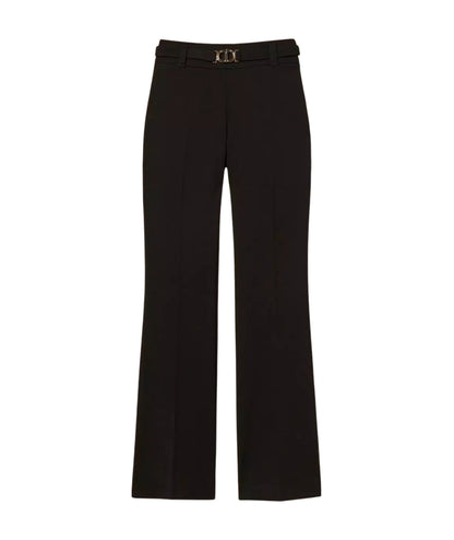 Twinset Pantalone Flare con Cintura 252TP2602 Nero