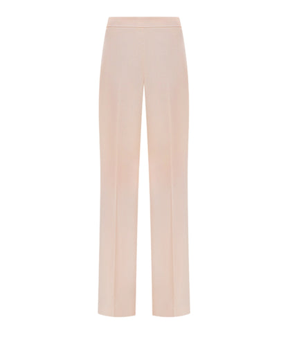 Twinset Pantalone Wide Leg Vita Alta 261TP2421 Beige Parchment