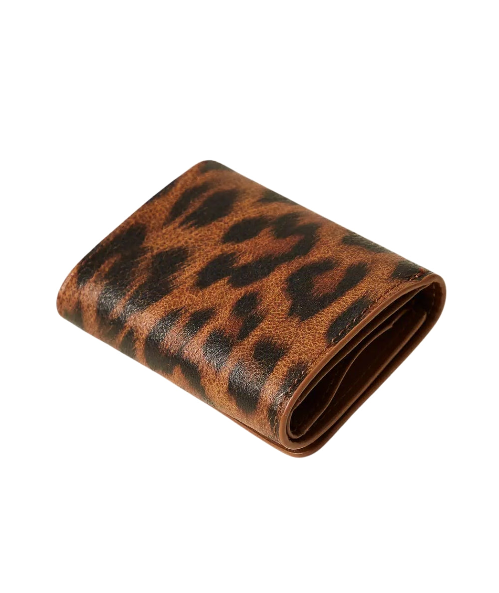 Twinset Portafoglio in Fantasia Animalier 252TL8015 Stampa Leopard