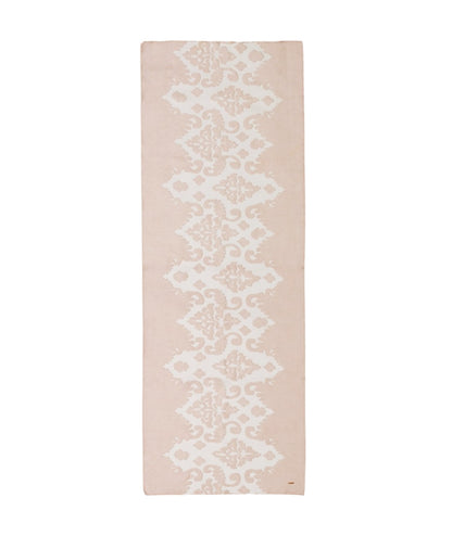 Twinset Stola con Motivo Floreale e Trasparenze 261TA4320 Rosa Sabbia