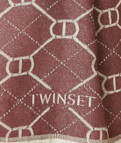 Twinset Stola in Viscosa 252TA4210 Vinaccia