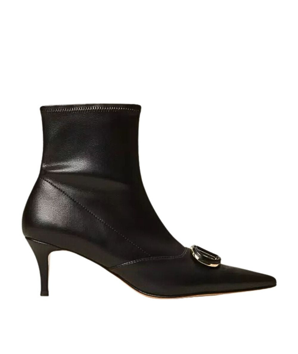 Twinset Tronchetto con Oval T 252TCP034 Nero