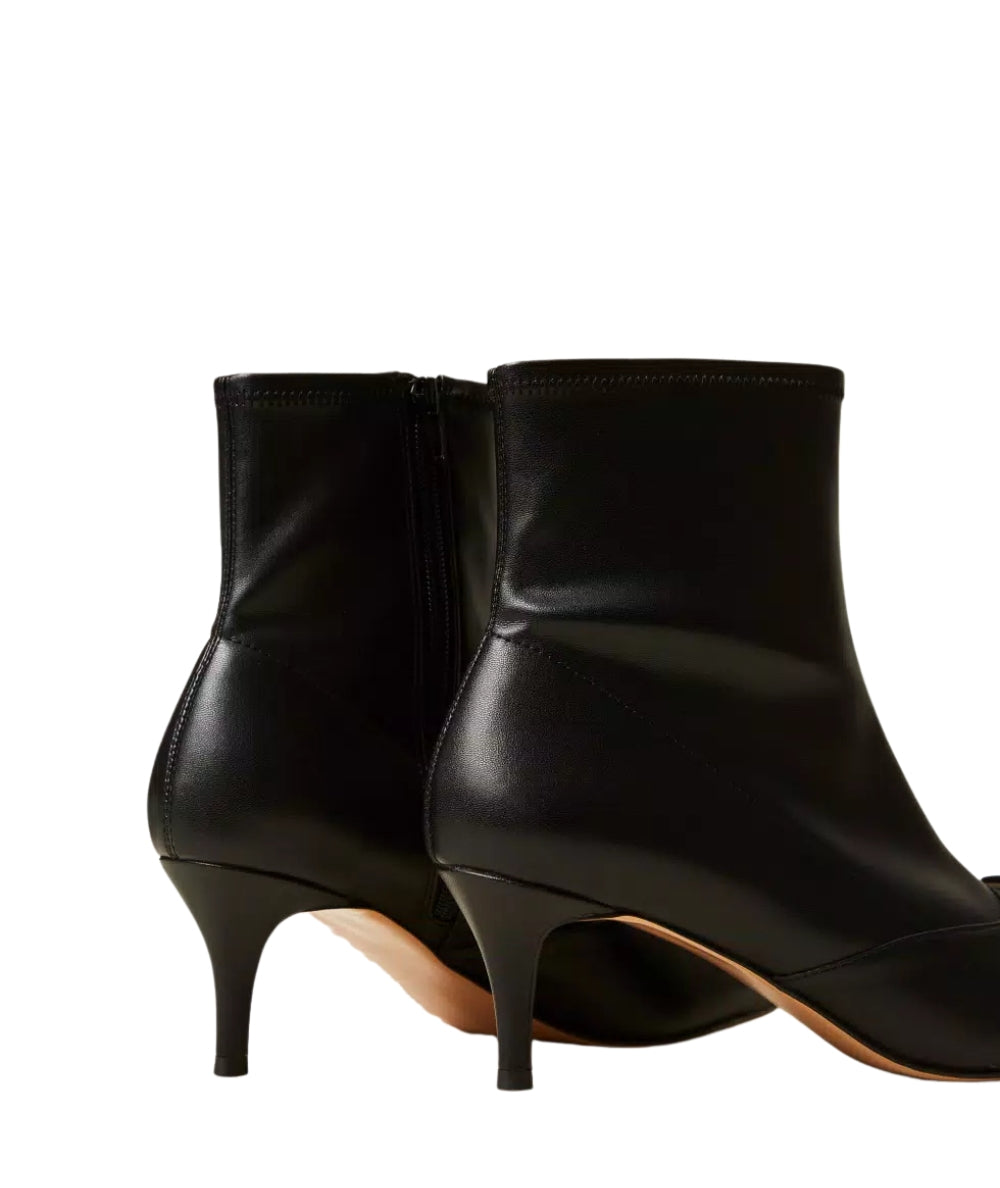 Twinset Tronchetto con Oval T 252TCP034 Nero