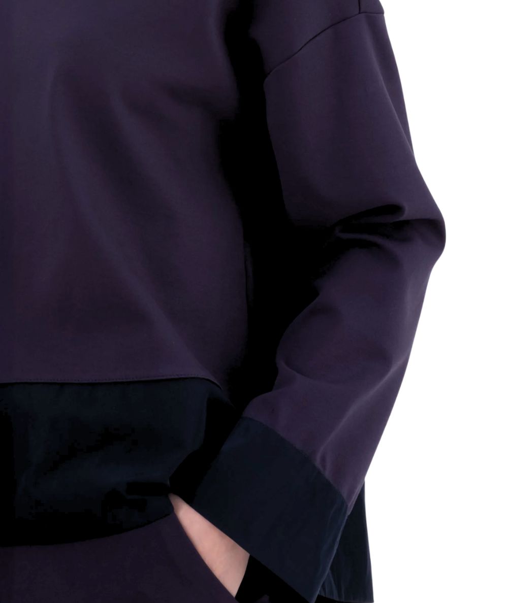 VICARIO CINQUE Casacca in Punto Milano  TIMONE9029 Blu navy