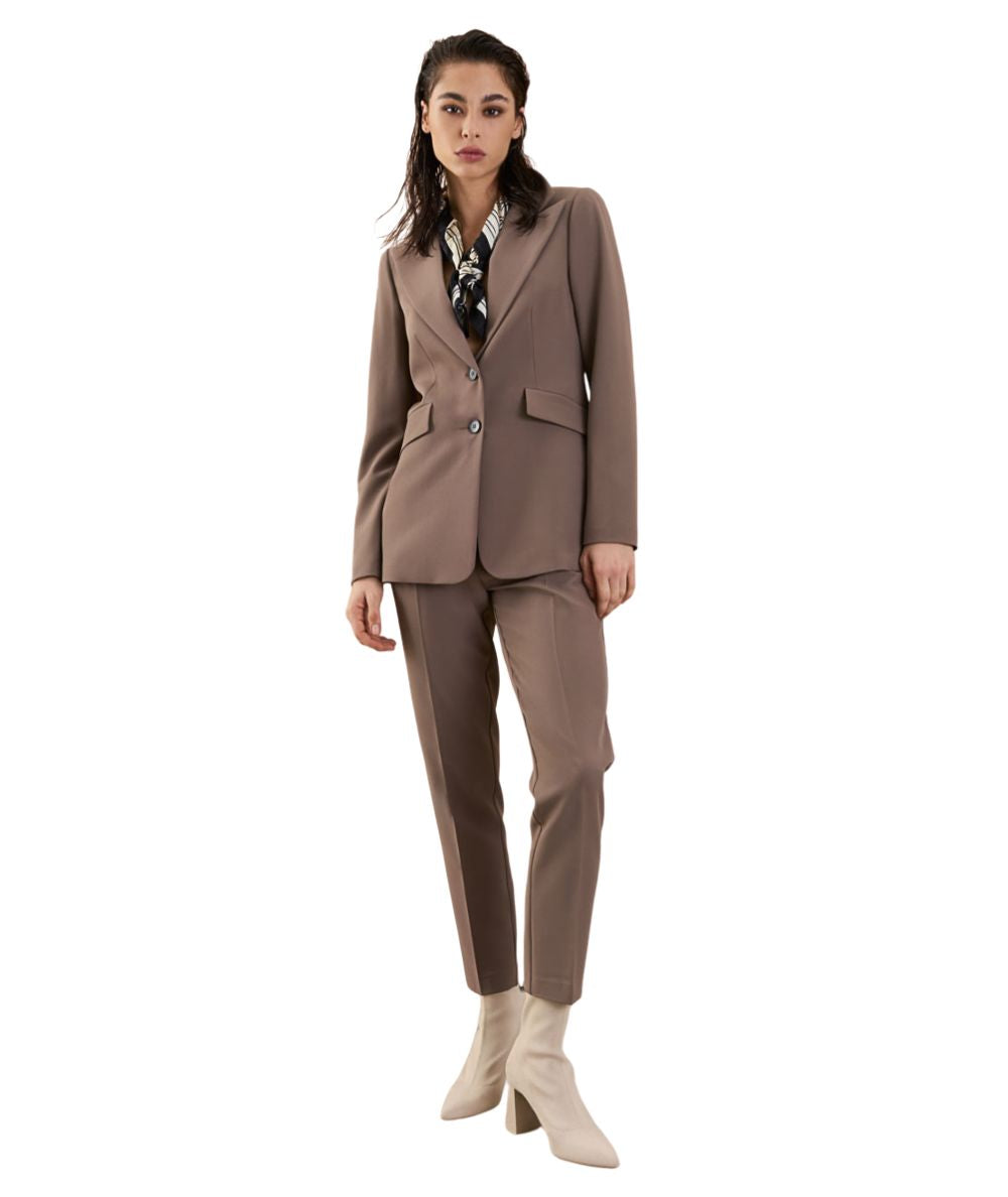 Vicario Cinque Chino Pants PIA606 Dove Grey