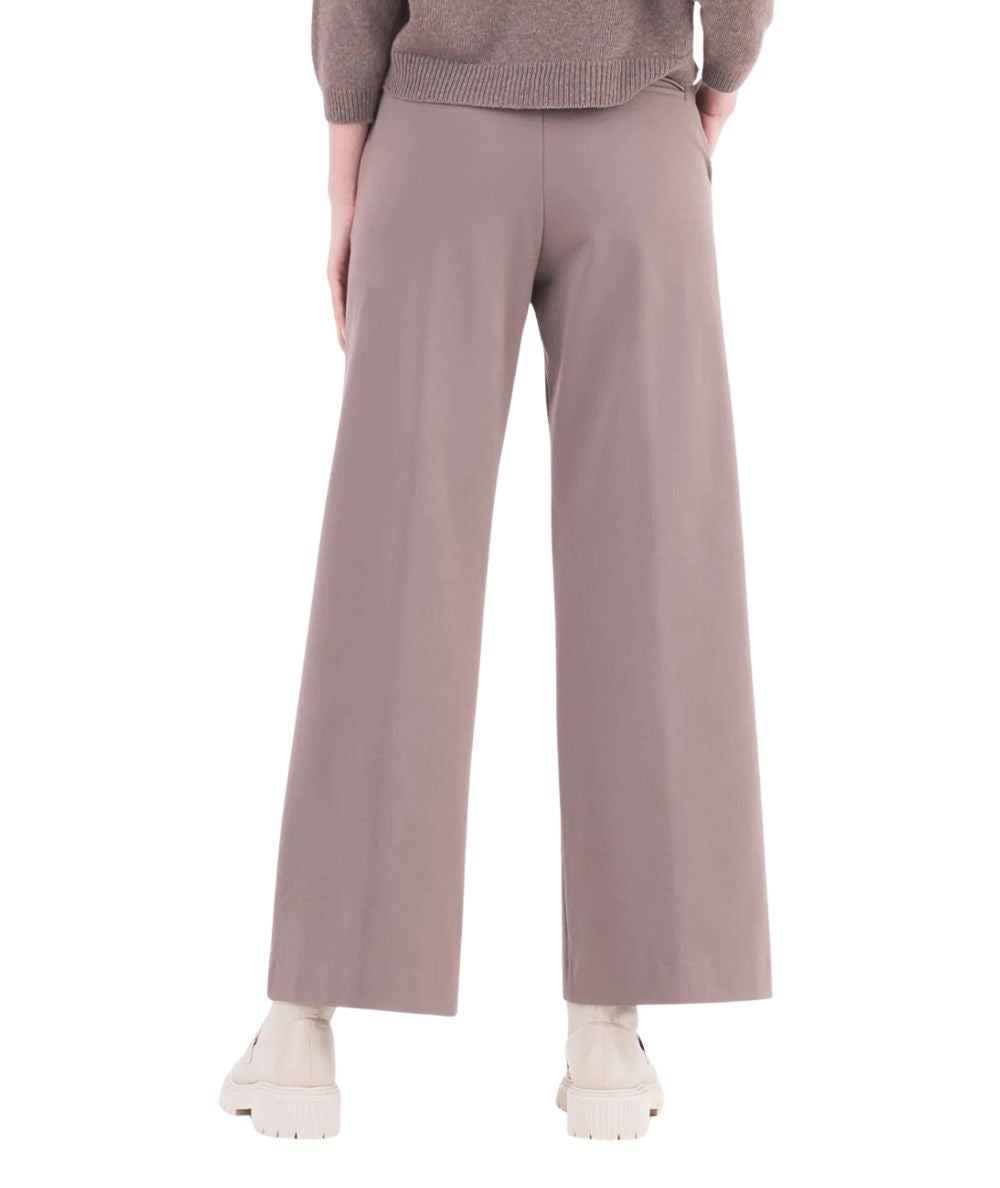 VICARIO CINQUE Pantalone con Vita Elastica PADOVATX176I Tortora