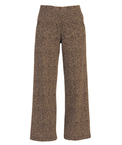 Vicario Cinque Pantalone a Gamba Larga Pied du Poule PADOVATL3530 Marrone