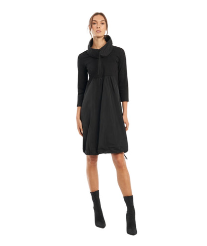 Vicario Cinque Abito in Punto Milano AMANDA9045 Nero