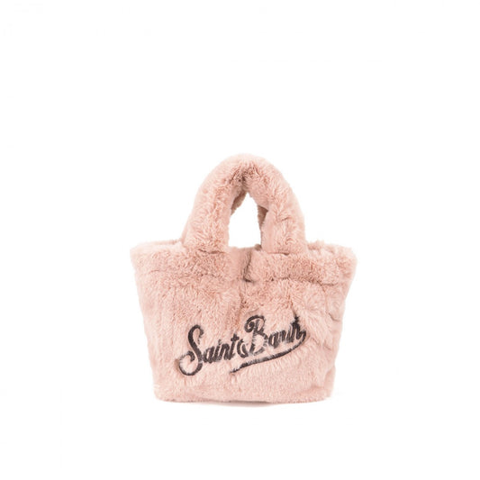 MC2 SAINT BARTH BORSA A MANO VANITY MINI SOFT-FUR 20EMB VAMI012 ROSA