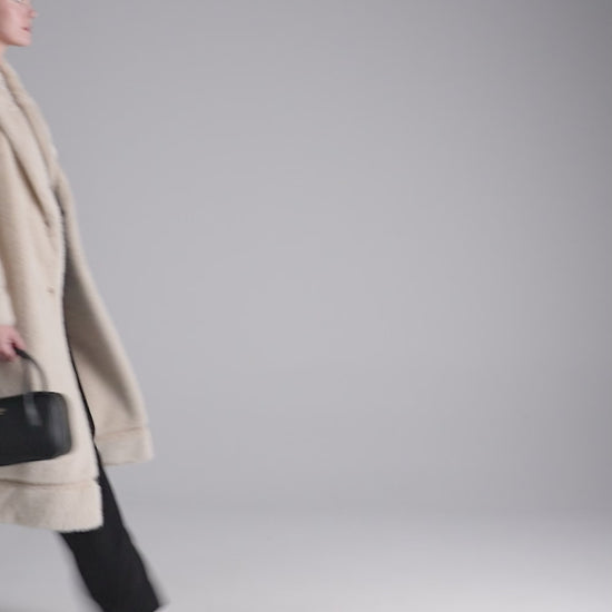 Twinset Maglia in Misto Angora con Pizzo 252TT3380 Nero