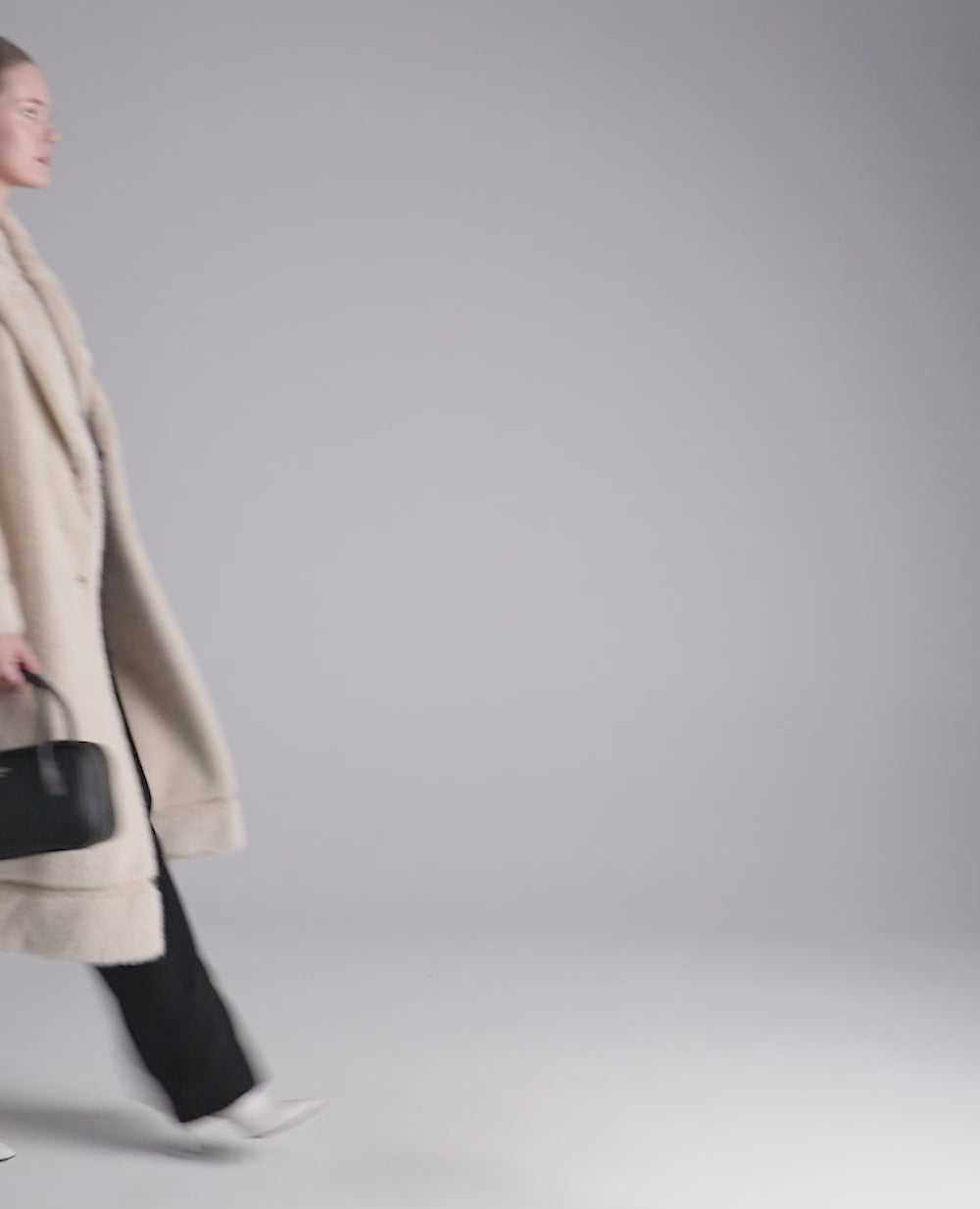 Twinset Maglia in Misto Angora con Pizzo 252TT3380 Nero