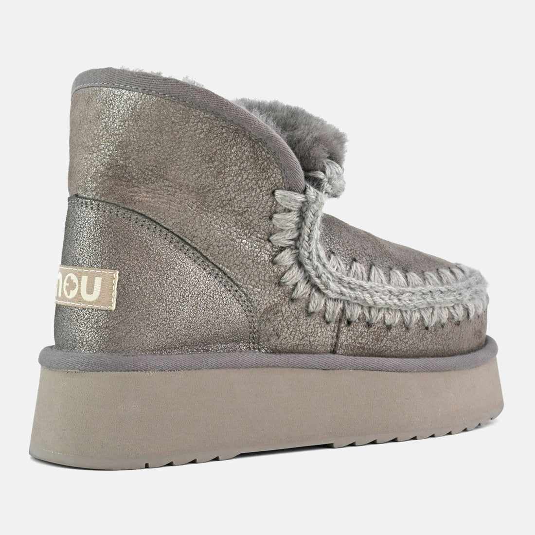 MOU STIVALE MINI ESKIMO PLATFORM MU.FW681000B GRIGIO